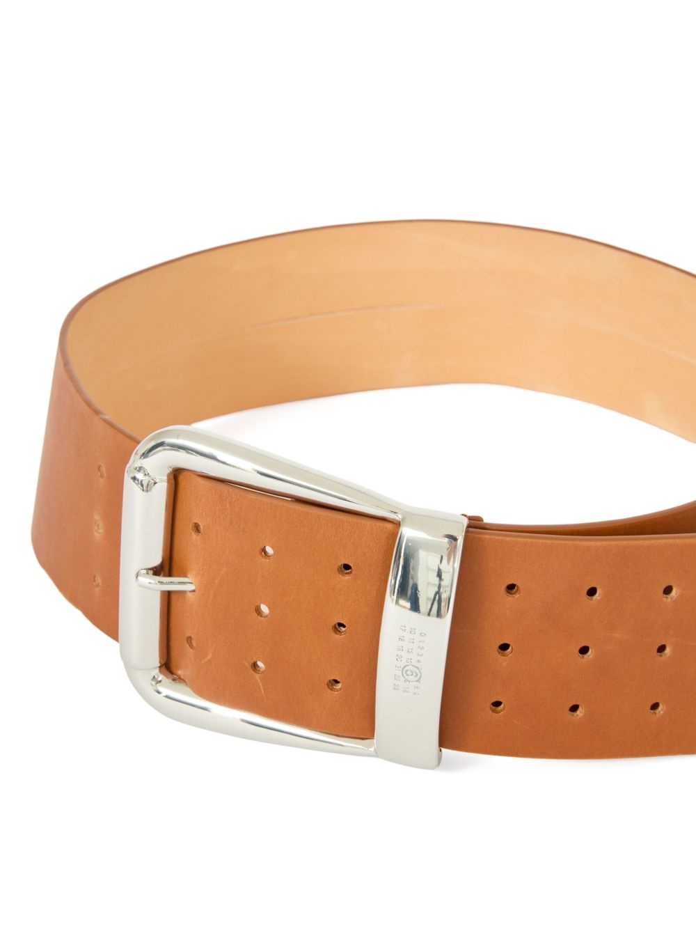 H75 leather belt - 3