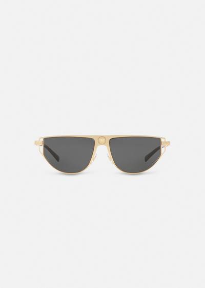 VERSACE Grecamania Visor Sunglasses outlook