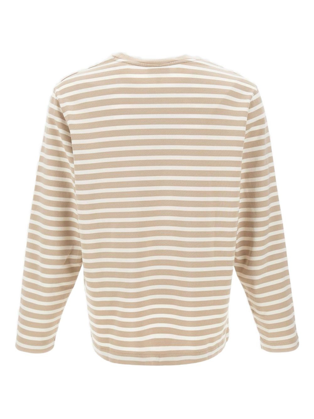 fox-head striped long-sleeve top - 2