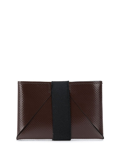 Marni logo print strap detail cardholder outlook