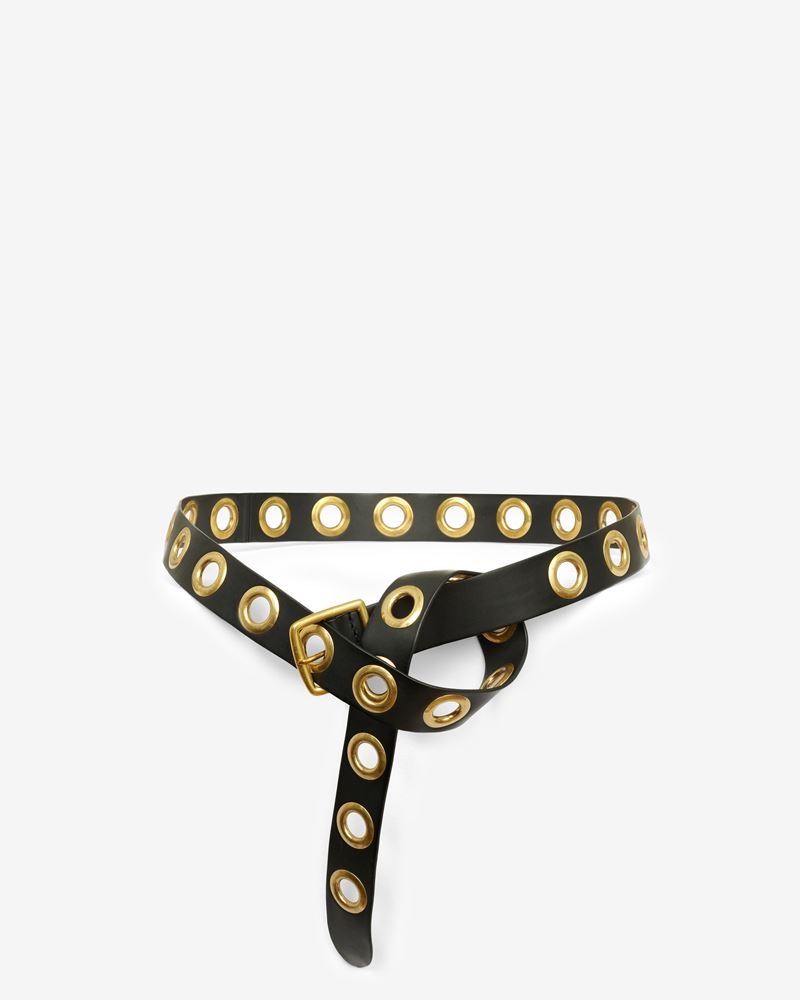 DELICIA LEATHER BELT - 1