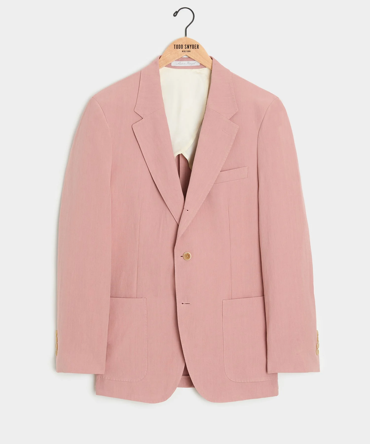Italian Sueded Linen Madison Jacket - 1