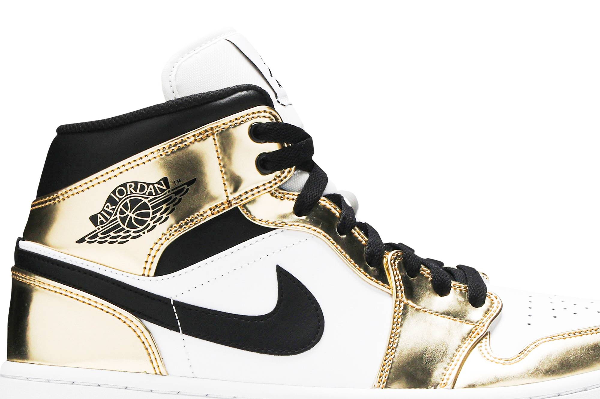 Air Jordan 1 Mid SE 'Metallic Gold' - 2