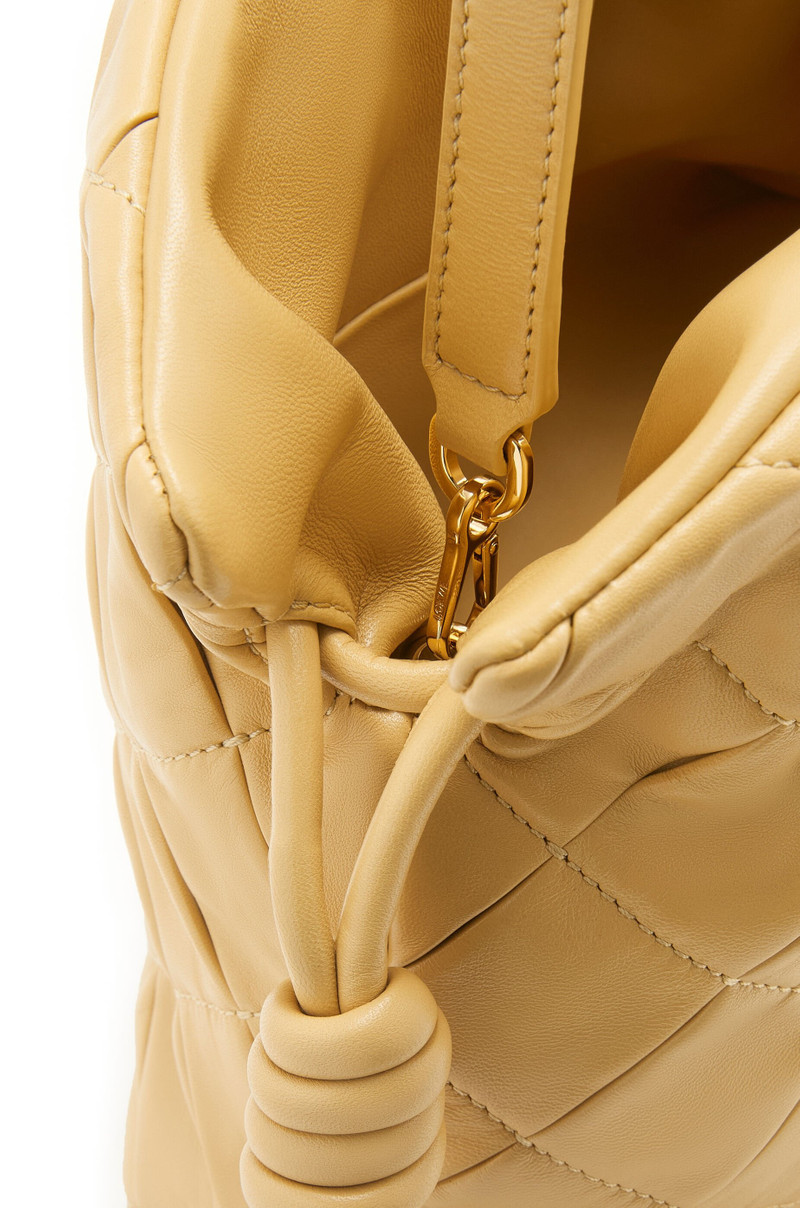 Medium Flamenco clutch in pleated nappa lambskin 9