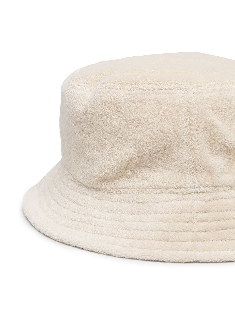 logo patch terry-cloth bucket hat - 2