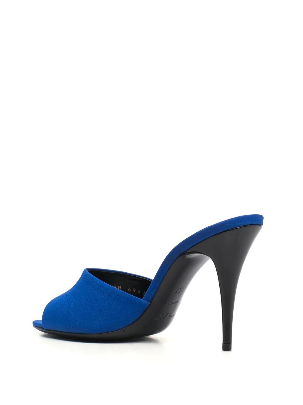 LA 16 silk heeled mules - 3