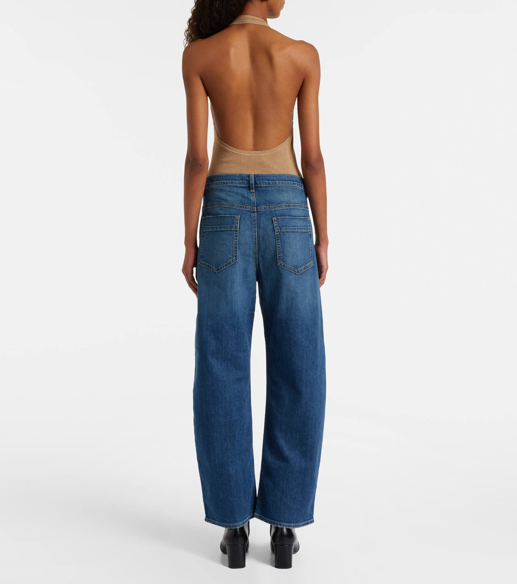 Tribeca barrel-leg jeans - 3
