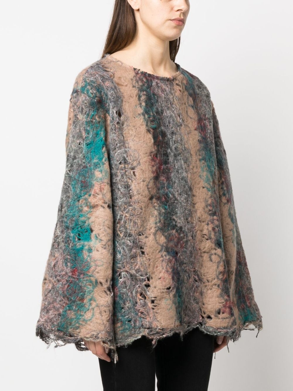 distressed-effect DOOMBOH® jumper - 3