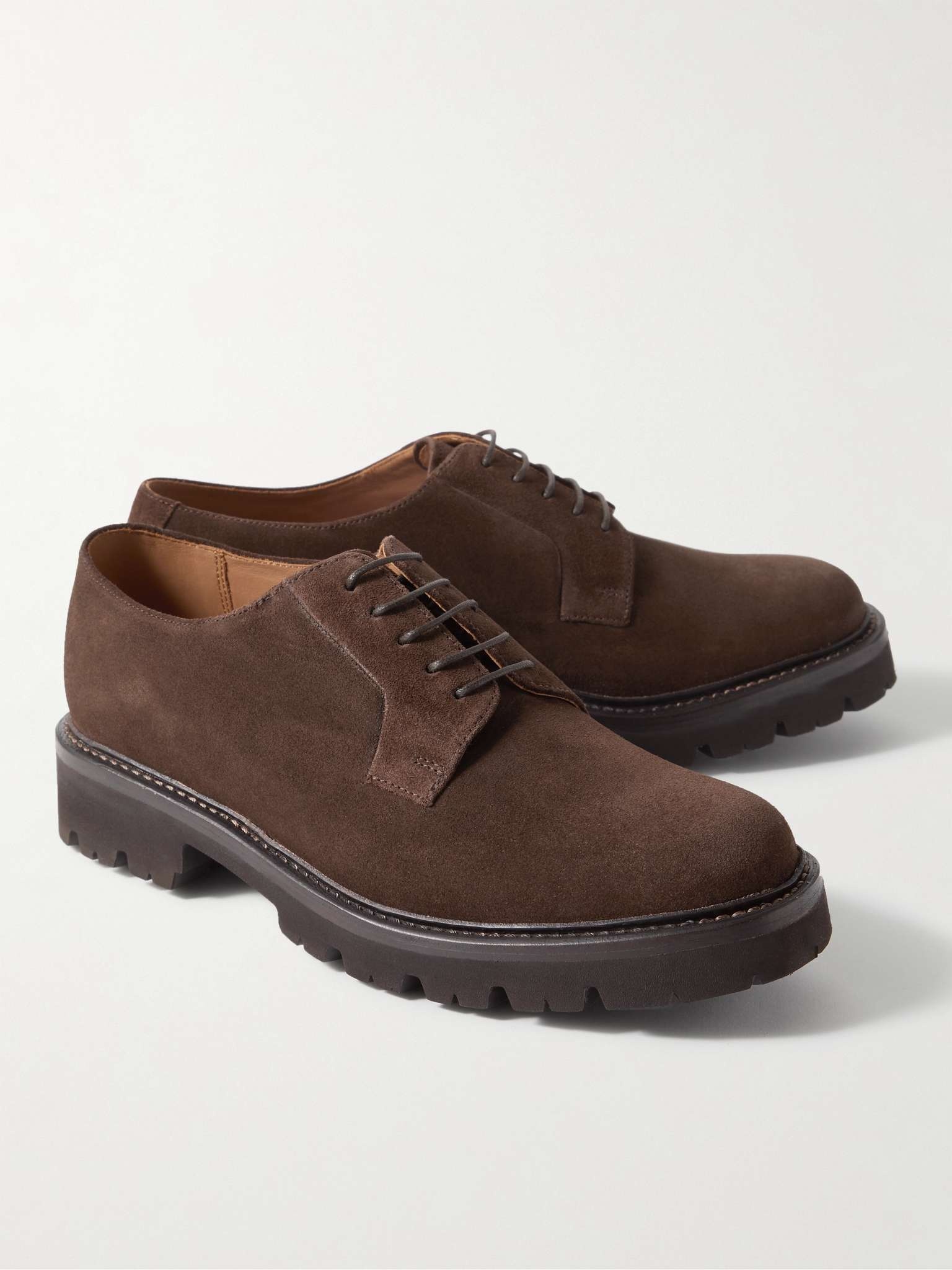 Melvin Suede Derby Shoes - 4