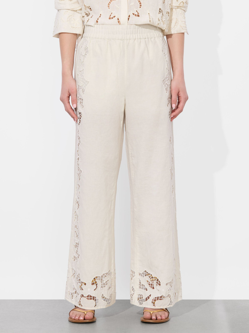 TANYA EYELET PULL ON PANT 1