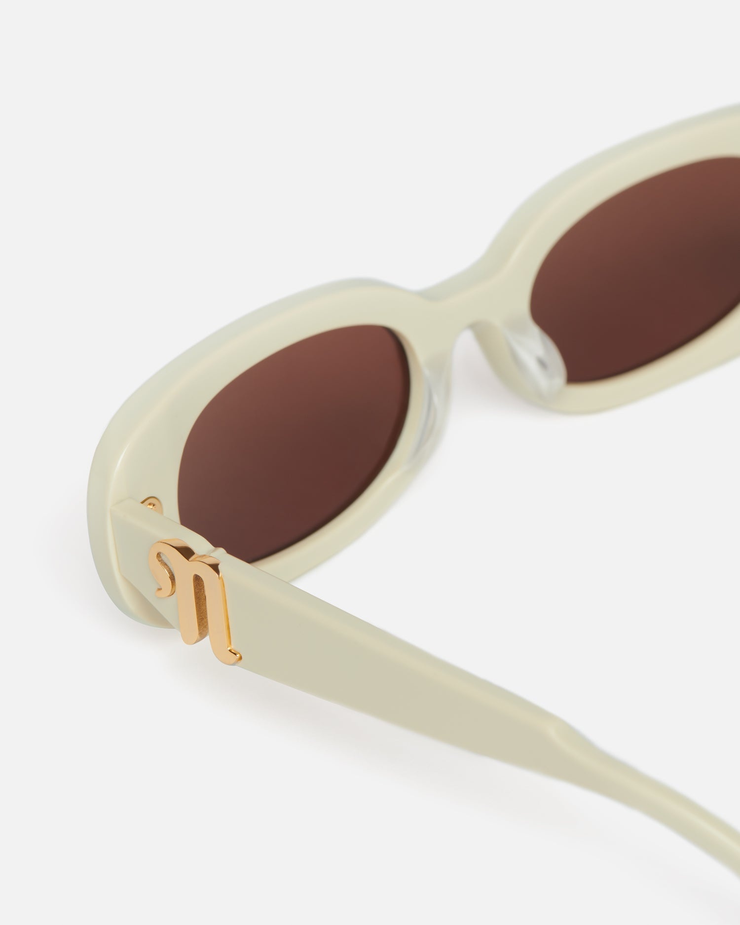 Bio-Plastic Oval-Frame Sunglasses - 3
