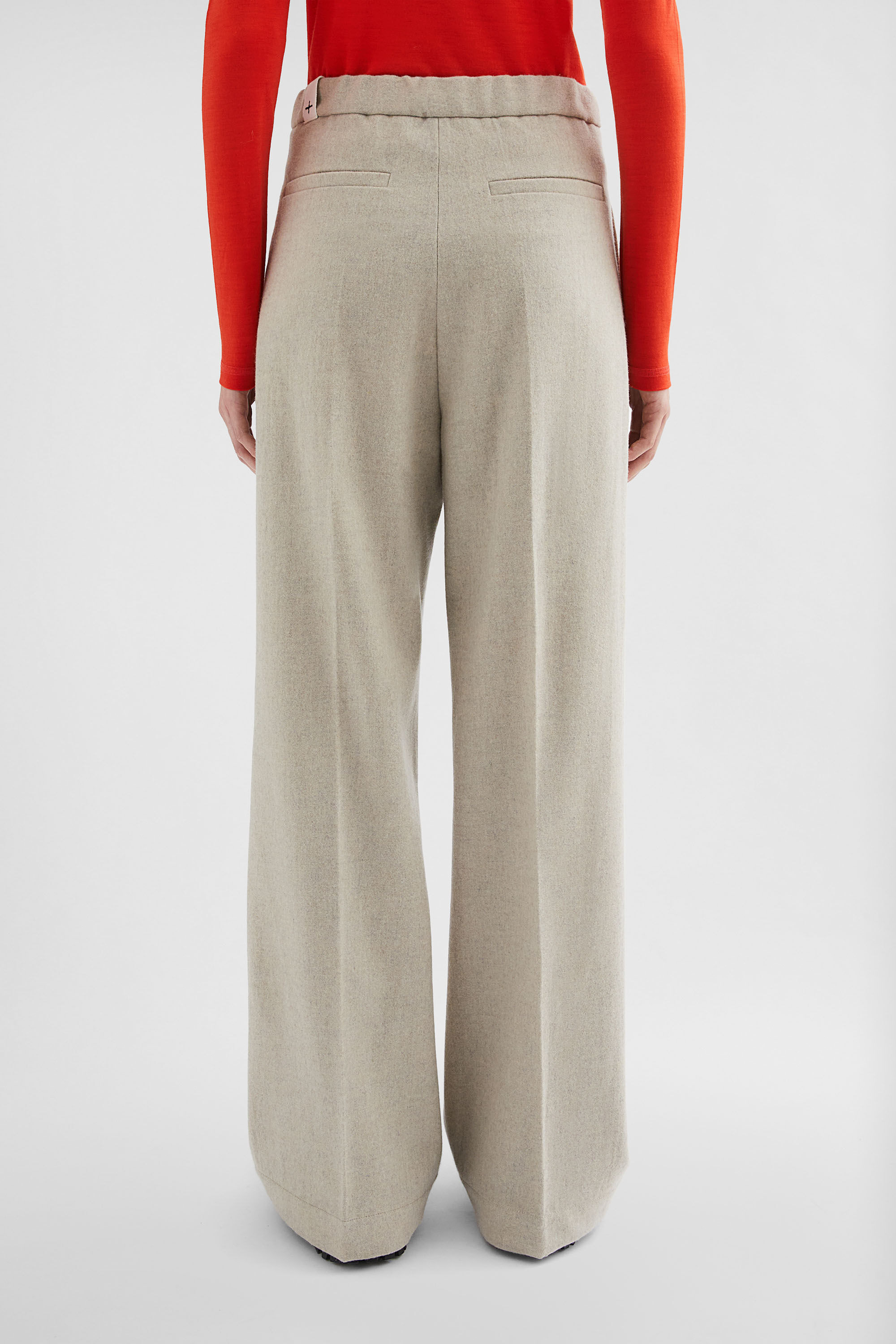 Wool Flannel Trousers - 3