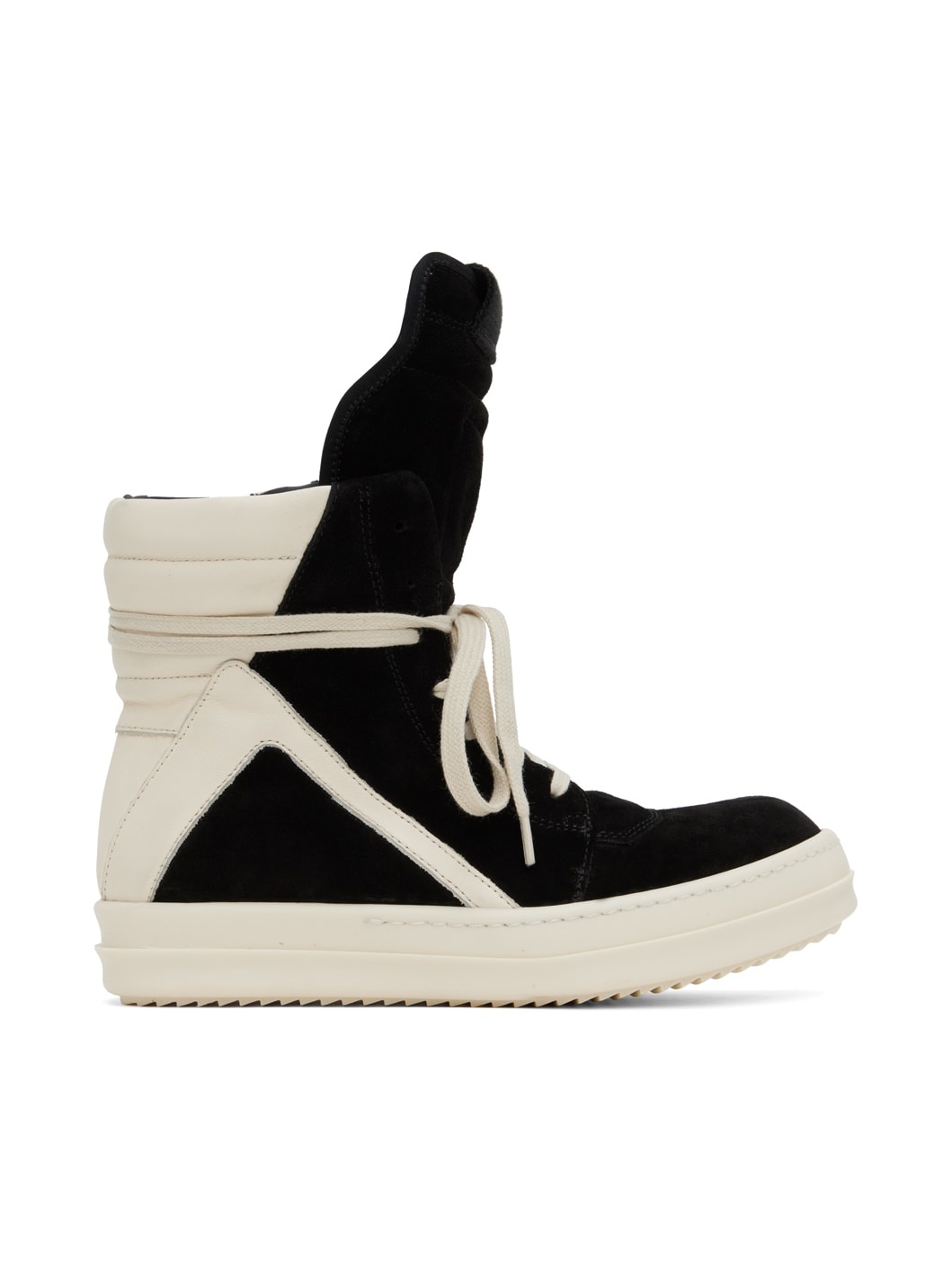 Black Geobasket Sneakers - 1