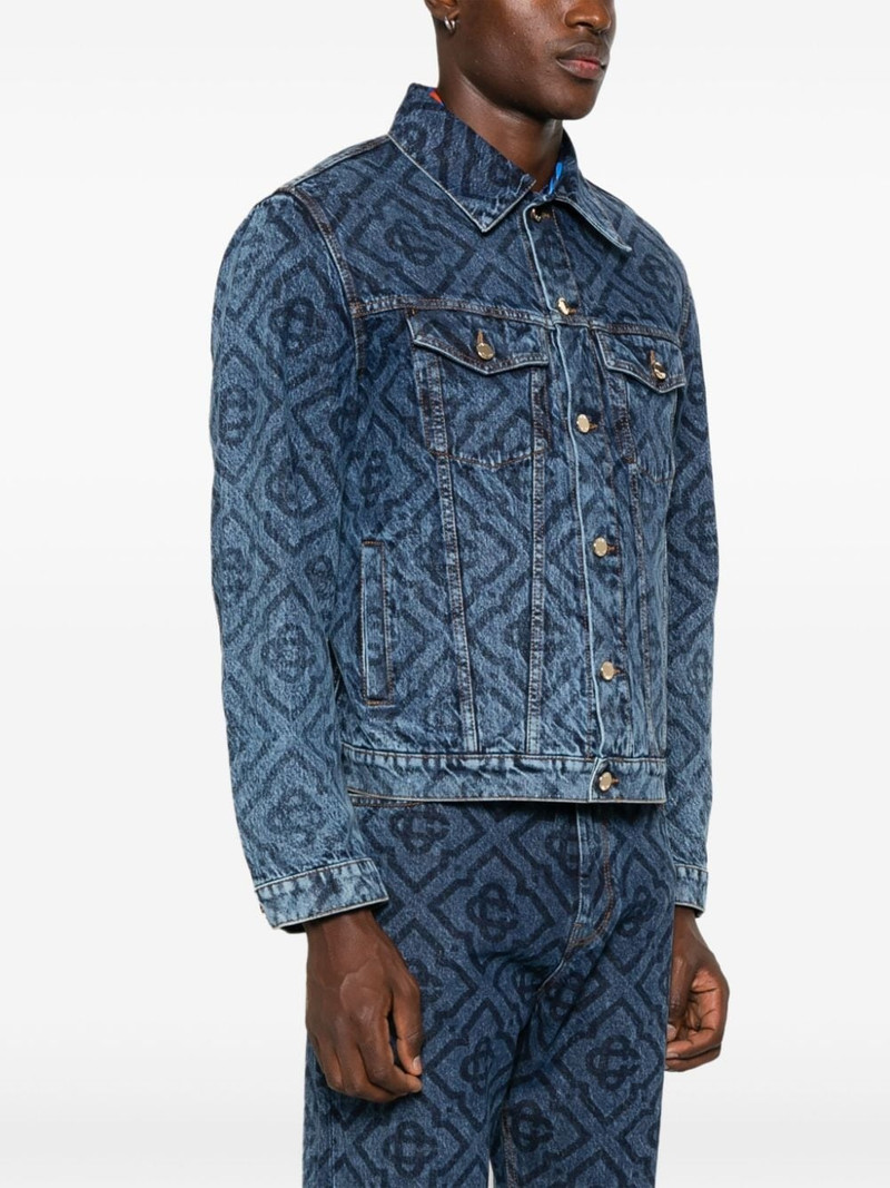 Laser Monogram denim jacket 3