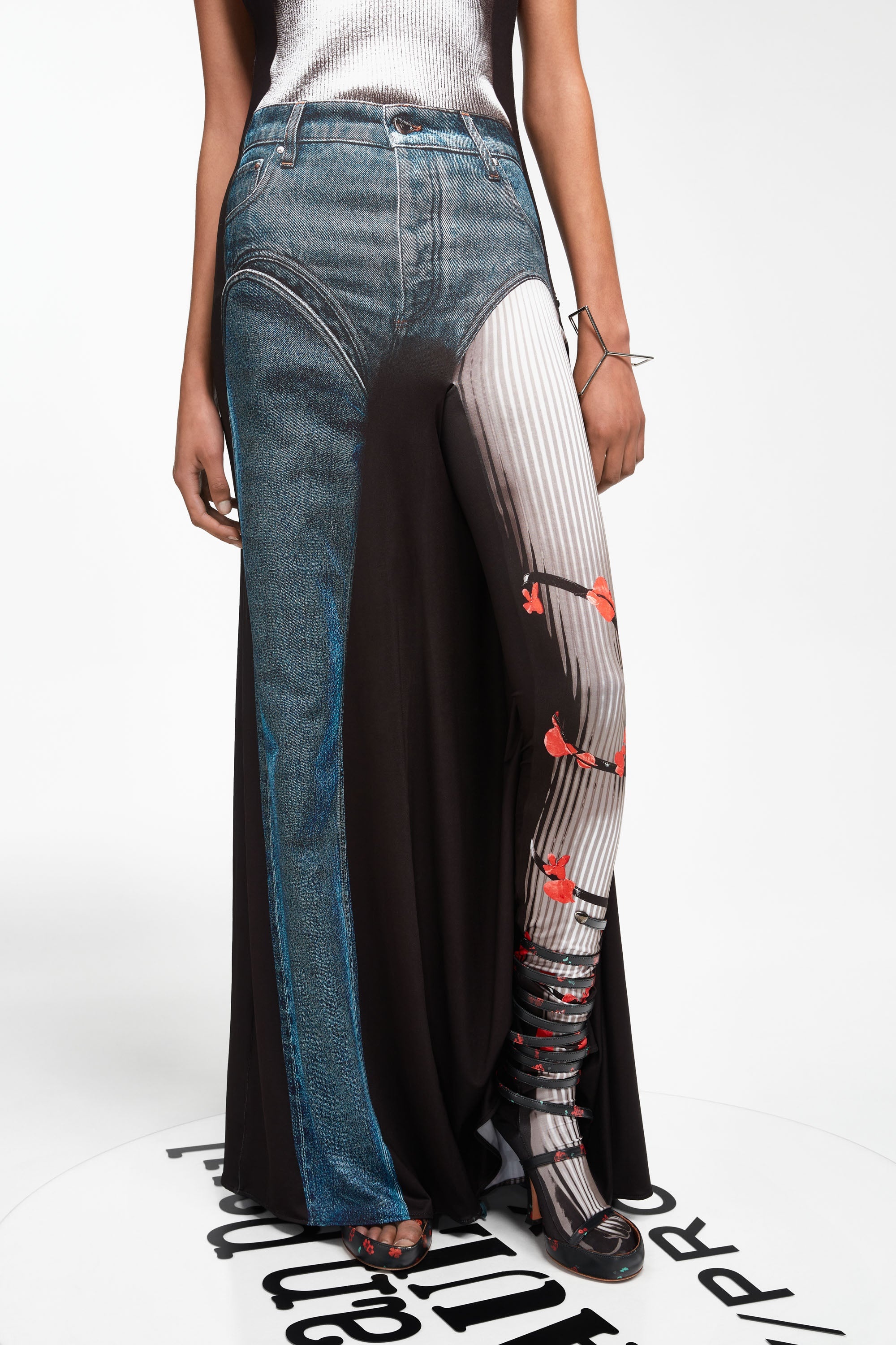 Trompe L'Oeil Pant Dress - 3