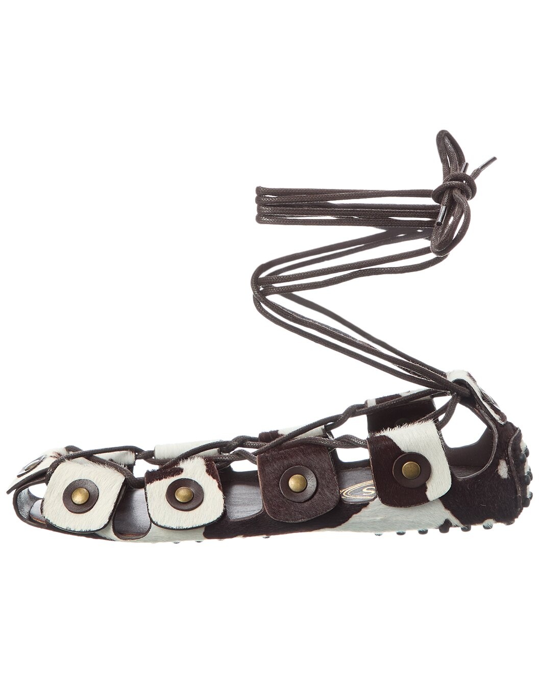 TOD’s Logo Haircalf Sandal - 2
