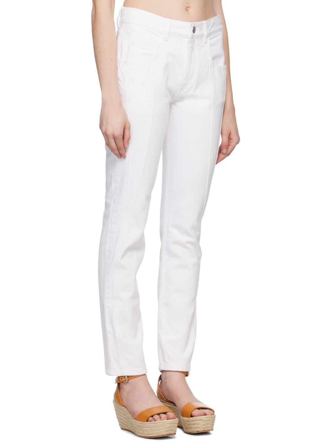 White Vikira Jeans - 2