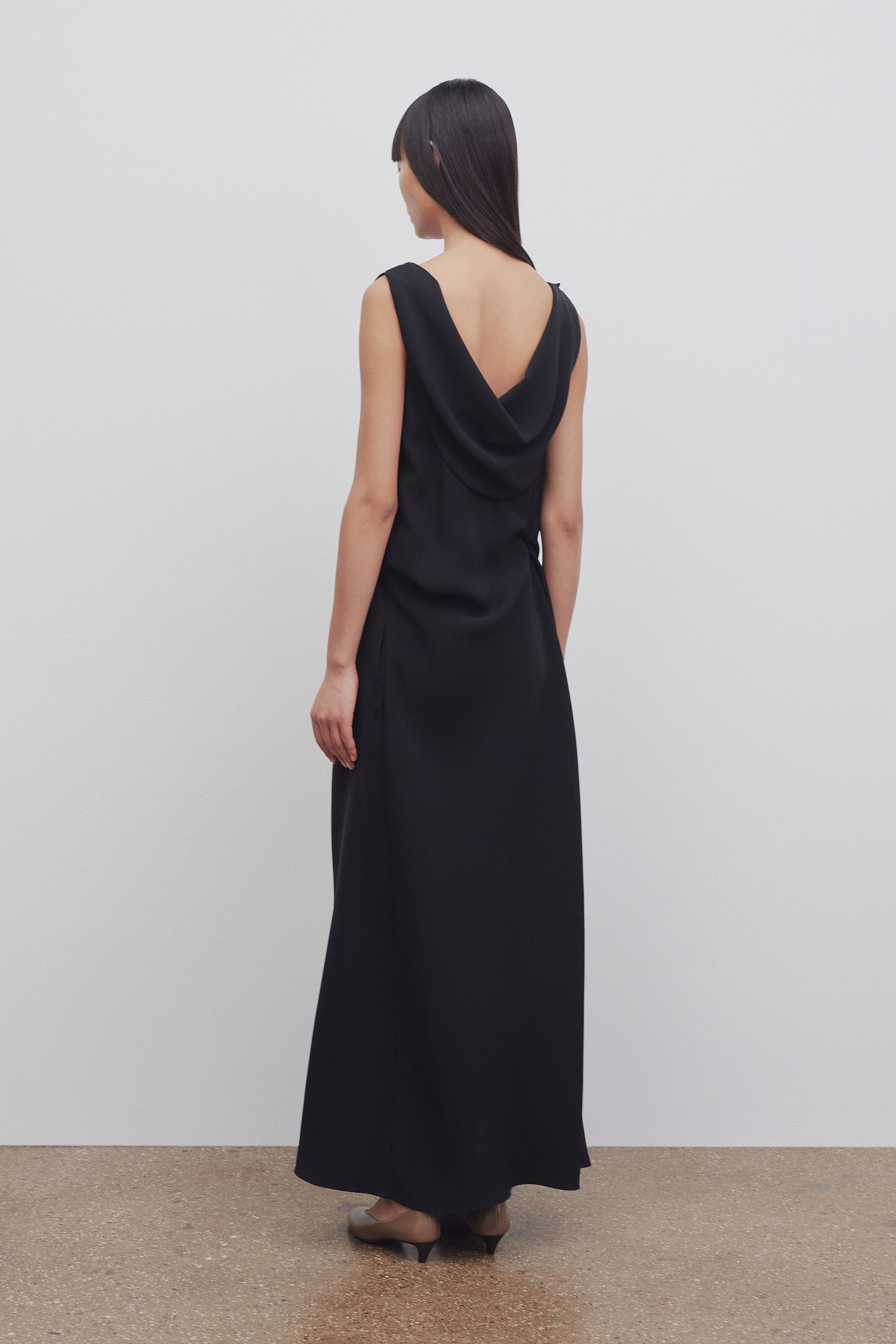 【関税・送料込み】The Row Bamaris コットンドレス The Row - Bamaris one-shoulder cotton maxi dress The Row
