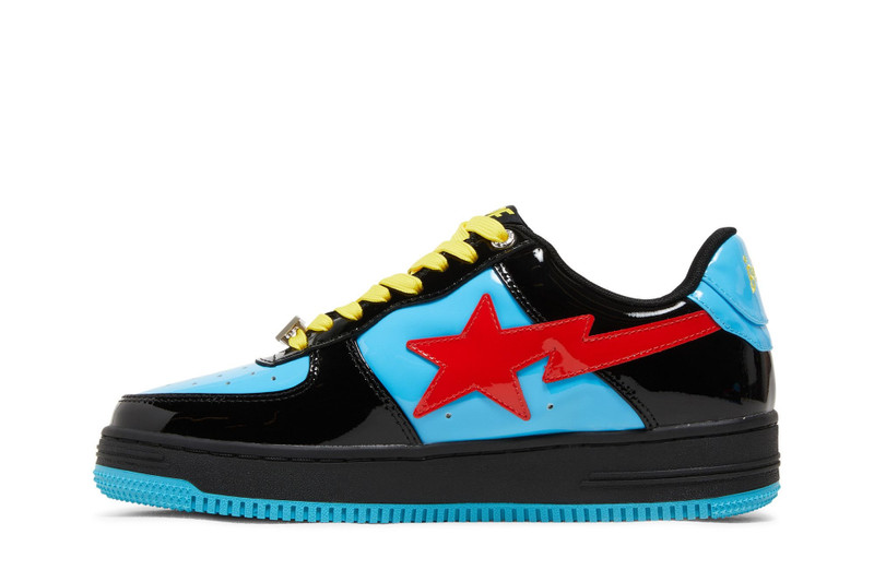 A BATHING APE® Marvel x Bapesta 'Black Widow' outlook