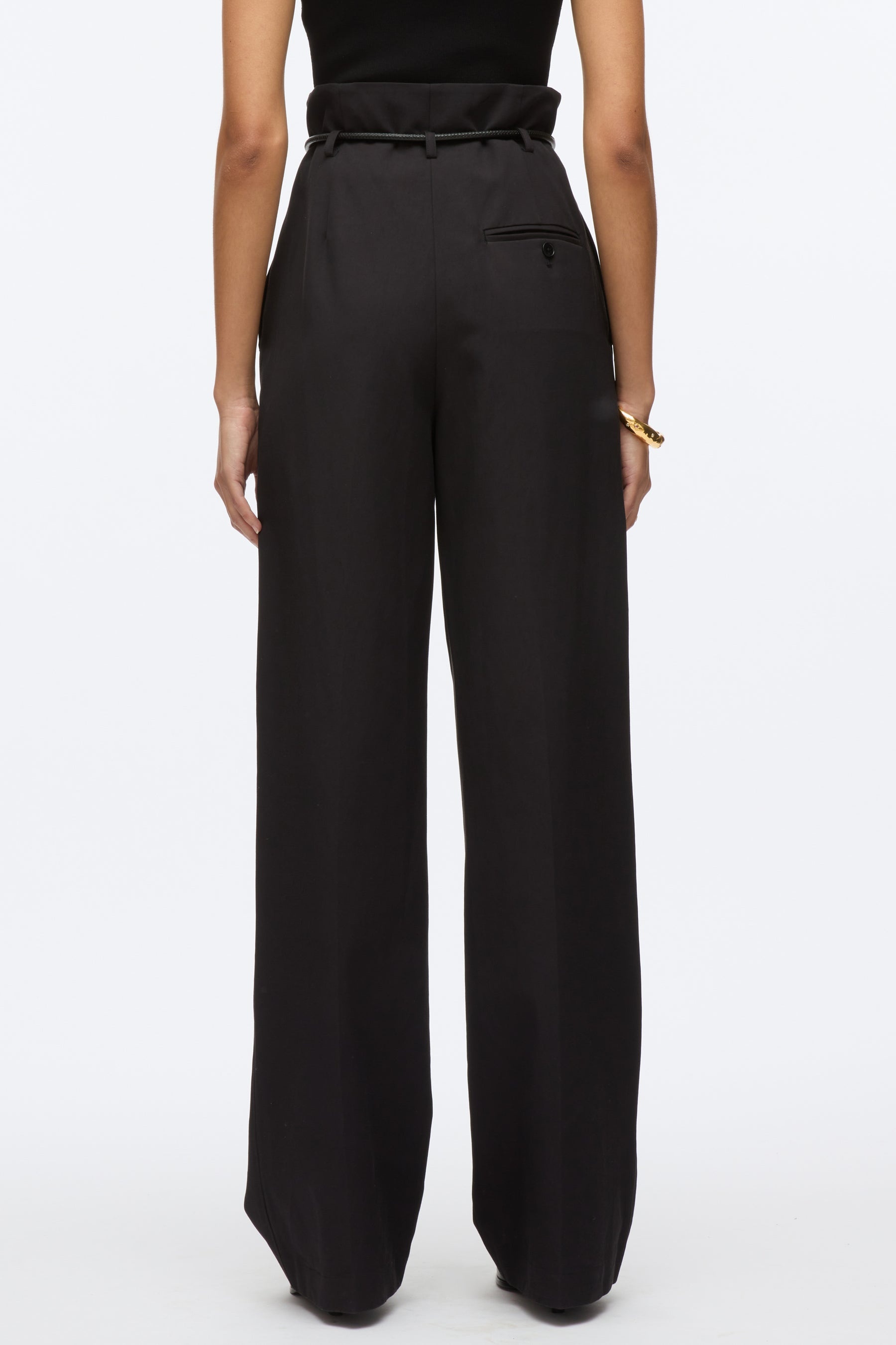 Wide Leg Origami Pant - 5