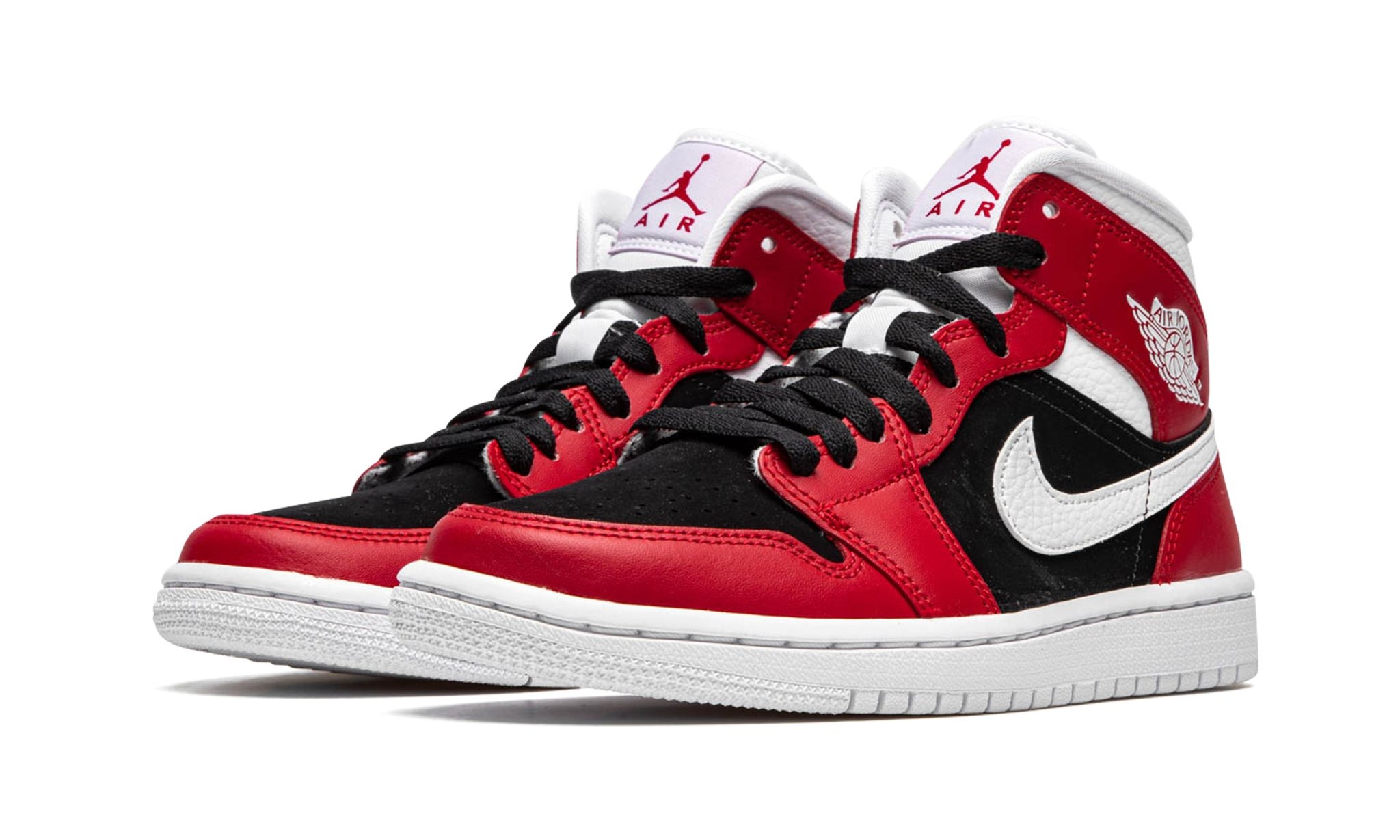 WMNS Air Jordan 1 Mid "Gym Red / Black" - 6