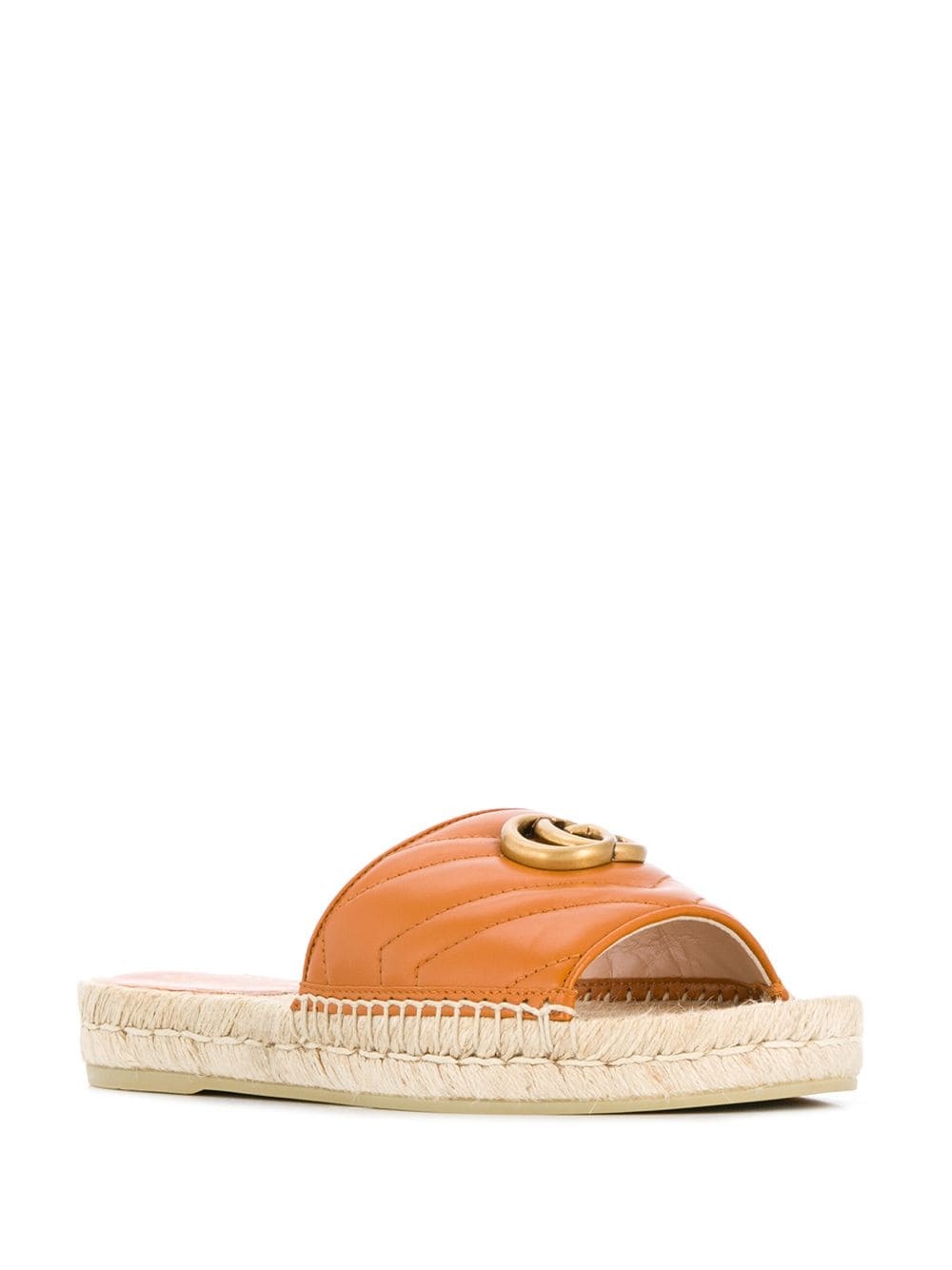 GG logo espadrille style sandals - 2