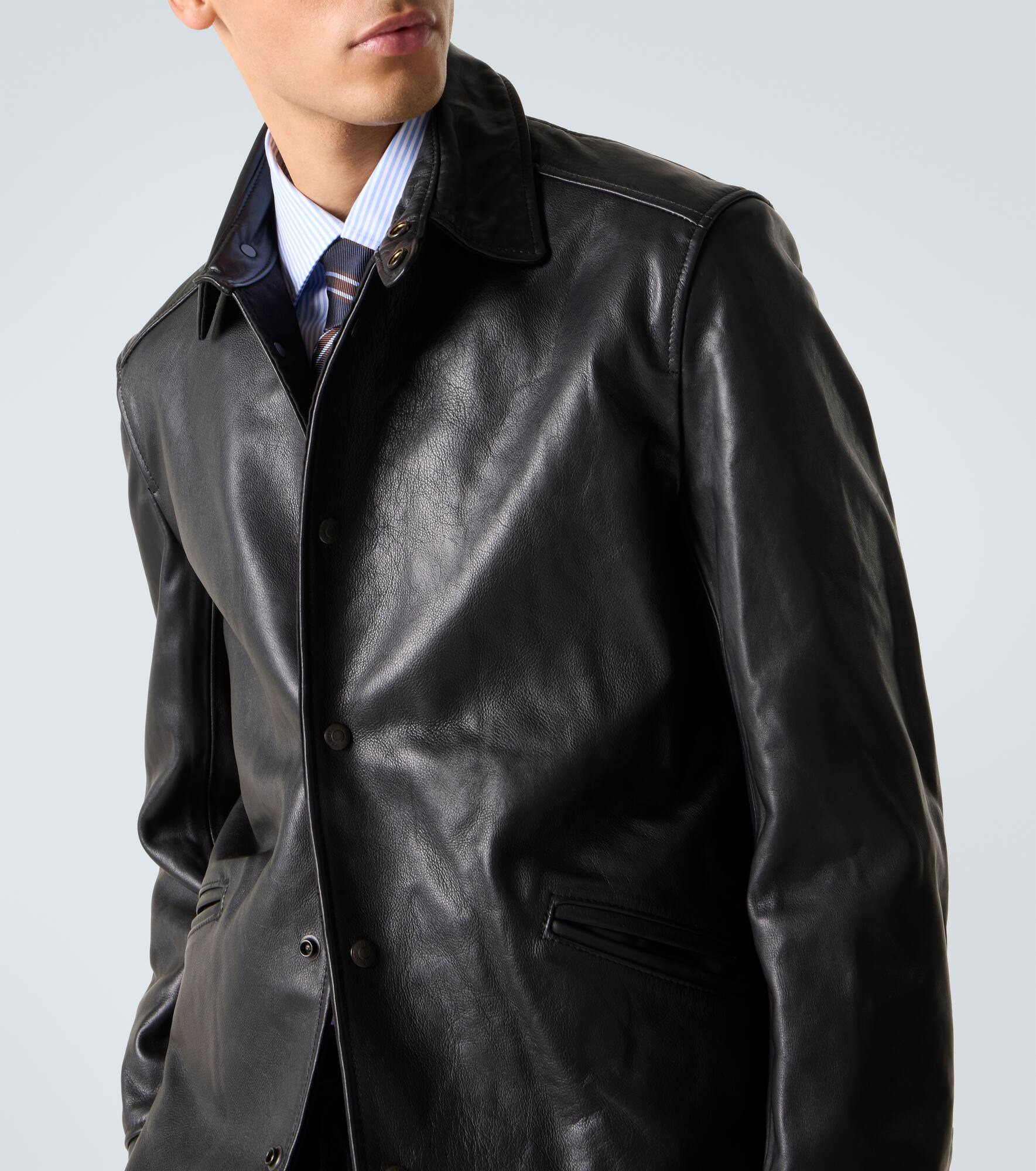 Schott leather jacket - 5