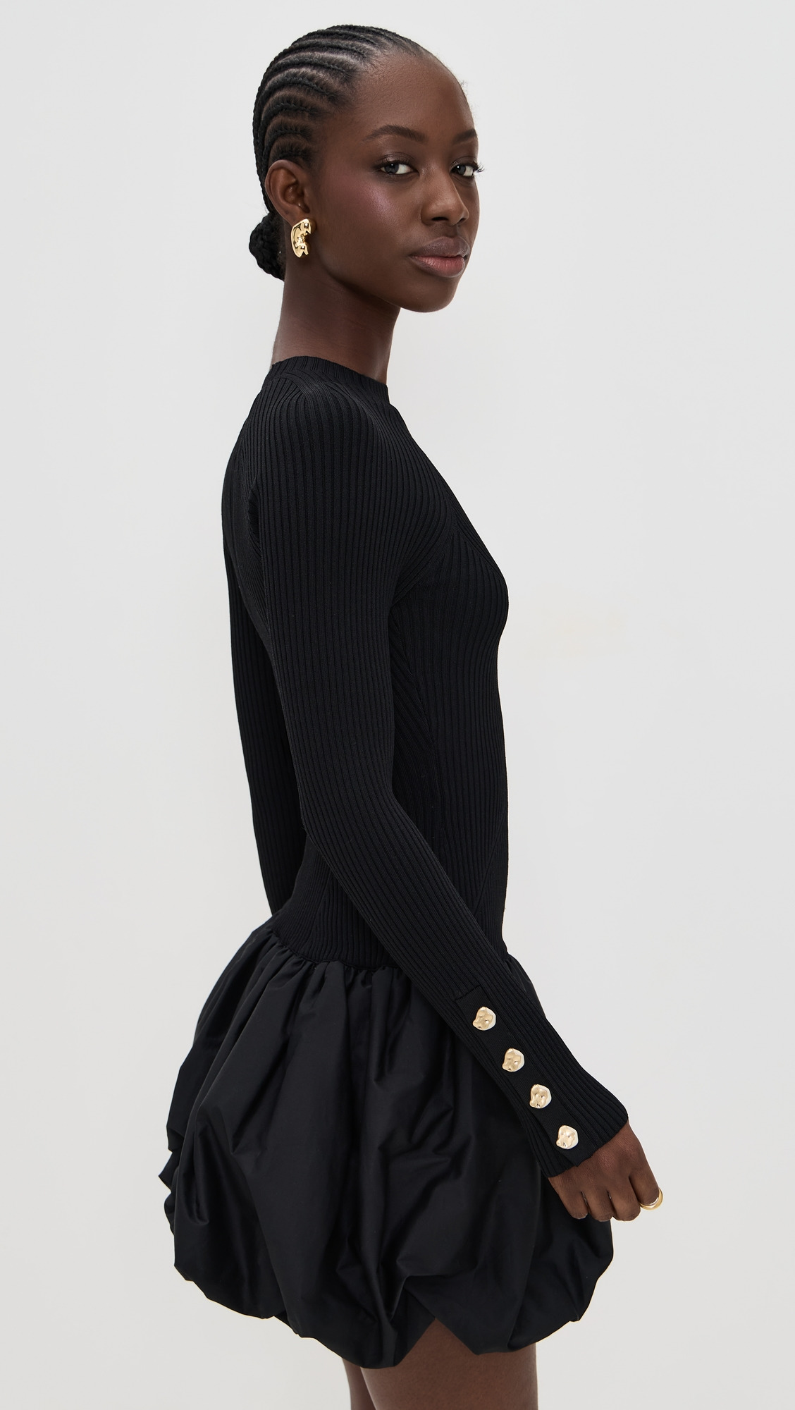 Moonlight Knit Mini Dress - 3