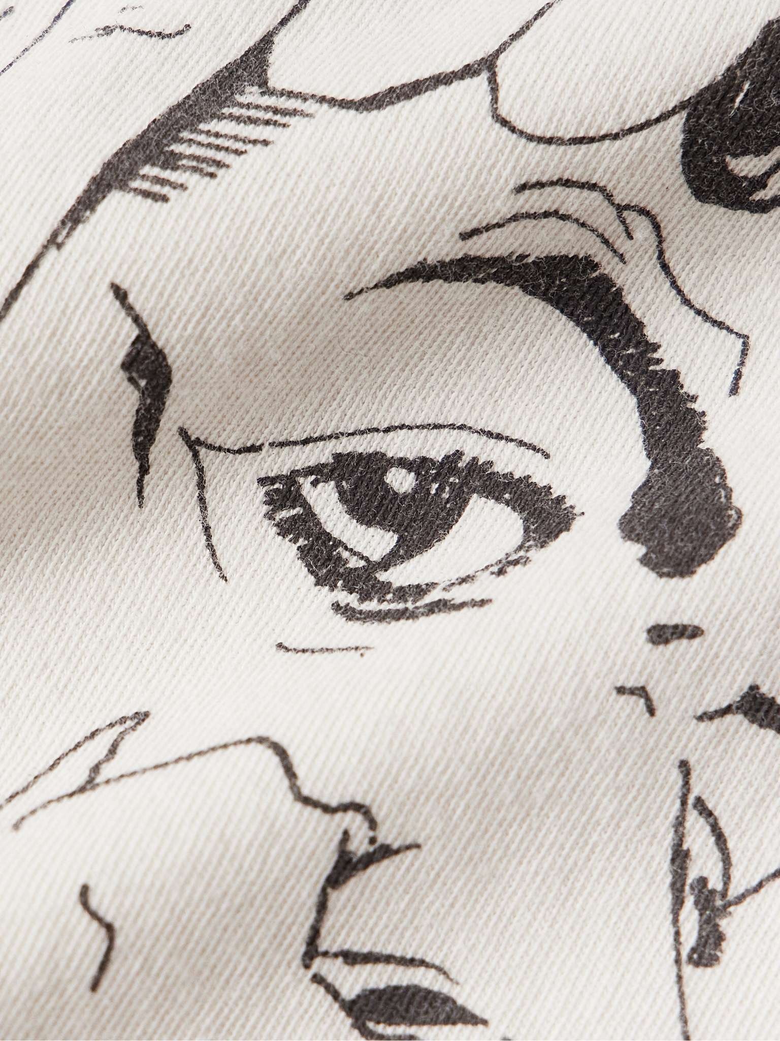 November Printed Wool-Jersey T-Shirt - 5