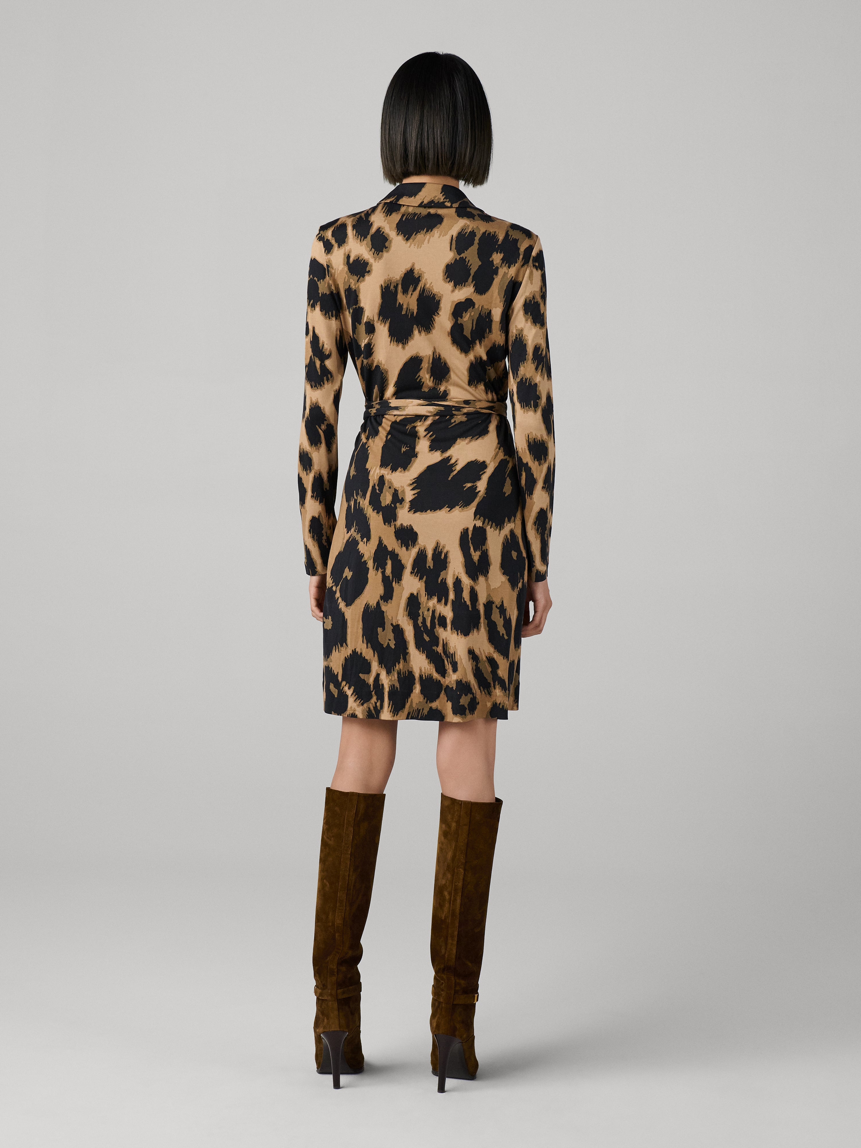 Jeanne Silk Jersey Wrap Dress - 2