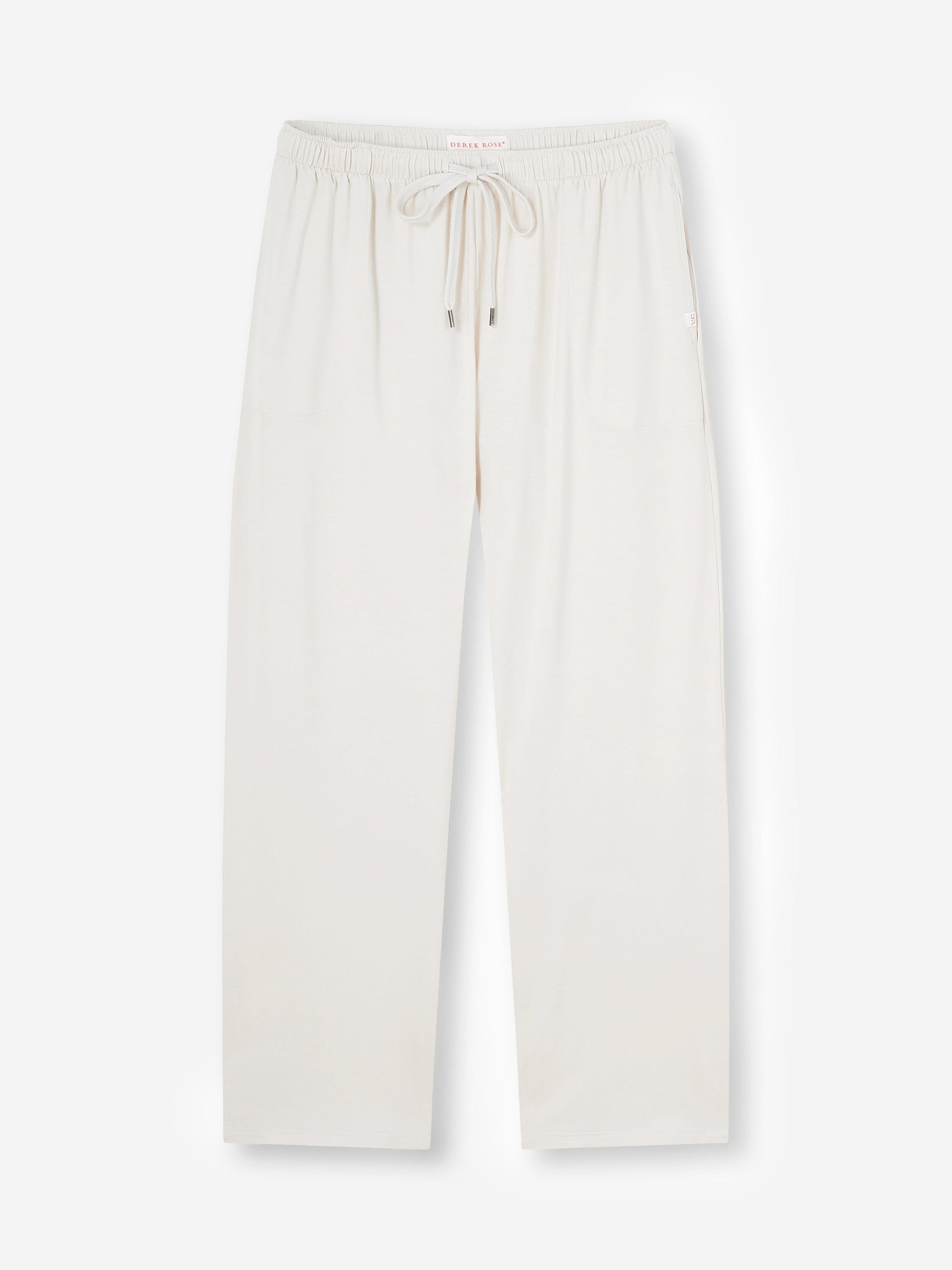 Men's Lounge Trousers Basel Micro Modal Stretch White - 2