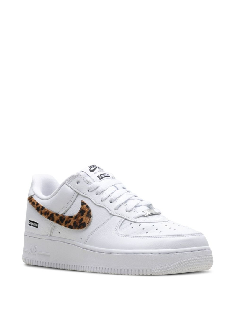 Nike x Supreme x Goodenough Court Vision "White/Multi-Colour" sneakers outlook