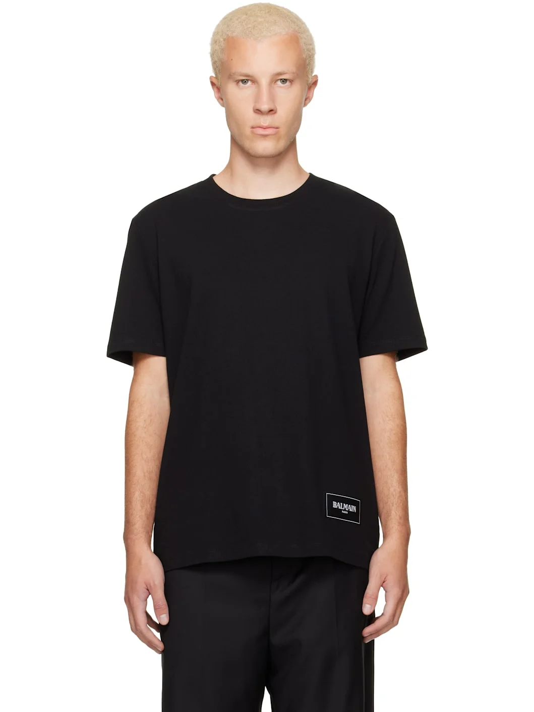 Two-Pack Black 'Balmain Vintage' T-shirts - 1