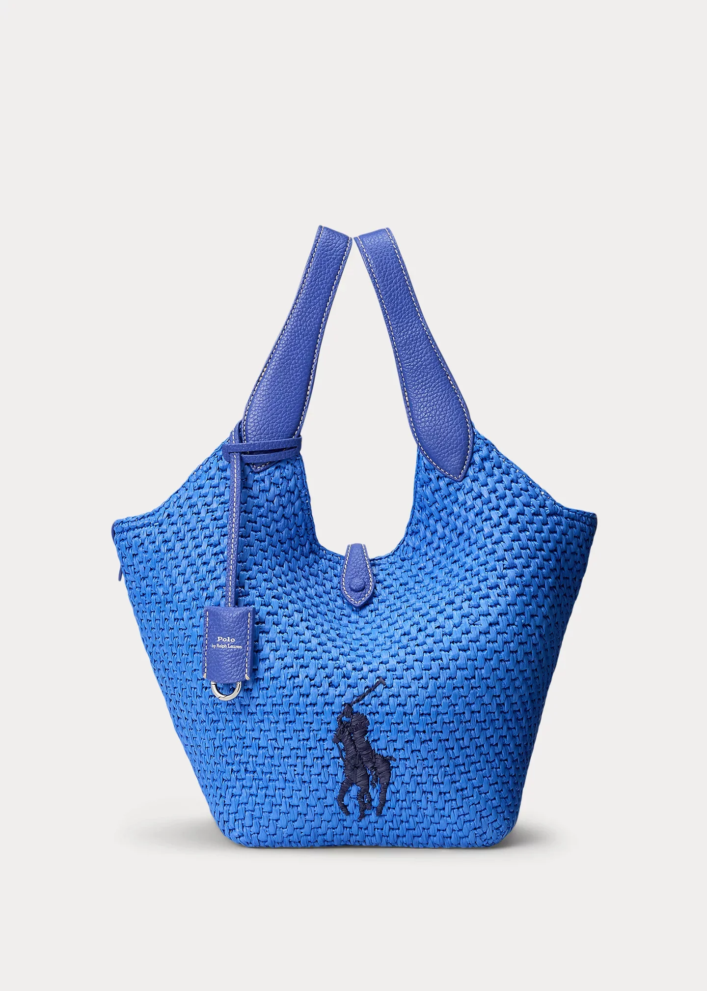 Polo Play Big Pony Faux-Raffia Tote - 1
