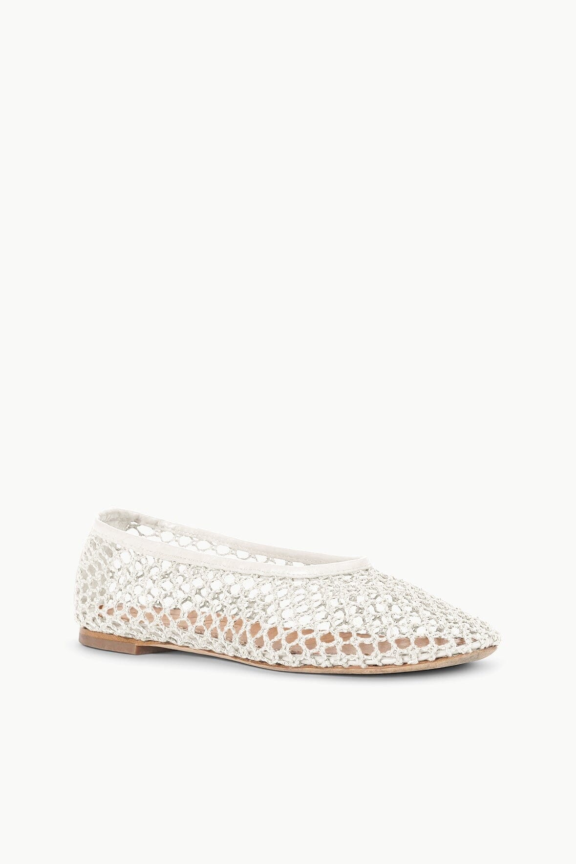 STAUD ALBA BALLET FLAT PAPER NETTING - 3