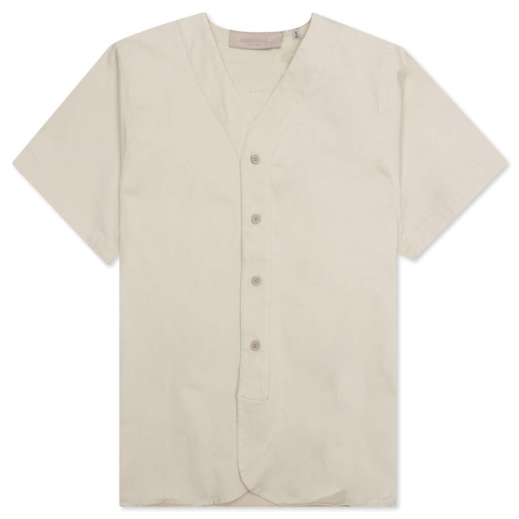 FEAR OF GOD ESSENTIALS WOMEN'S BOY SCOUT SHIRT - WHEAT - 1