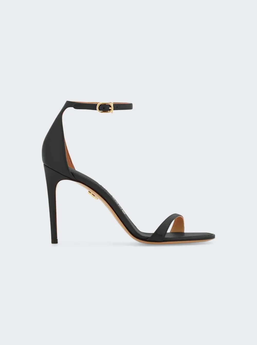Strappy Stiletto Sandal Black - 1