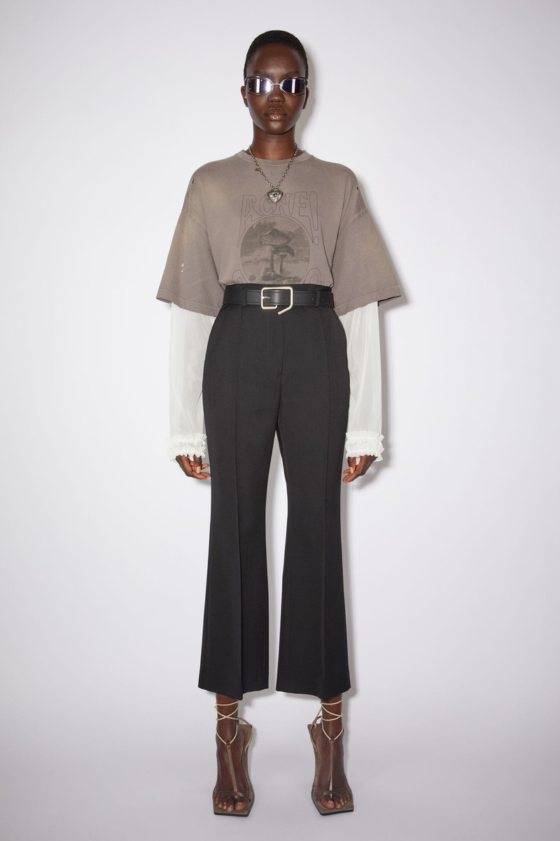 Acne Studios Deconstructed belt - Black outlook