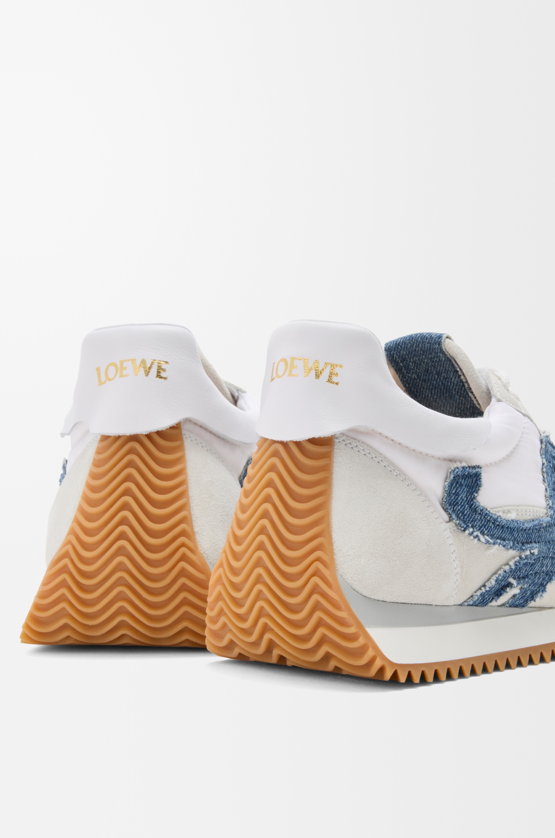 Flow Runner 2.0 in nylon and suede - 5