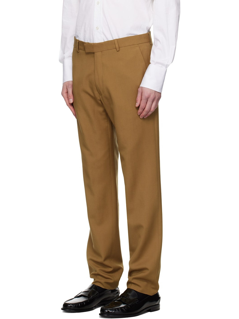 Dries Van Noten Tan Single-Breasted Suit outlook