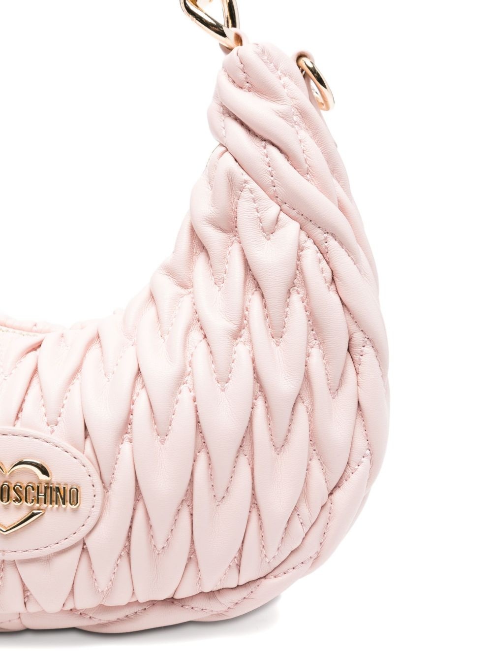 quilted chain-handle shoulder bag - 4