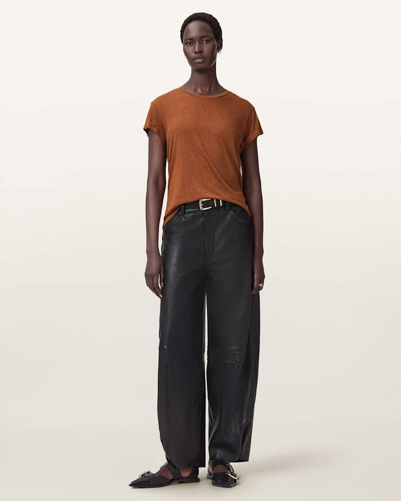 ANNA SHORT SLEEVE SHIMMER T-SHIRT 6