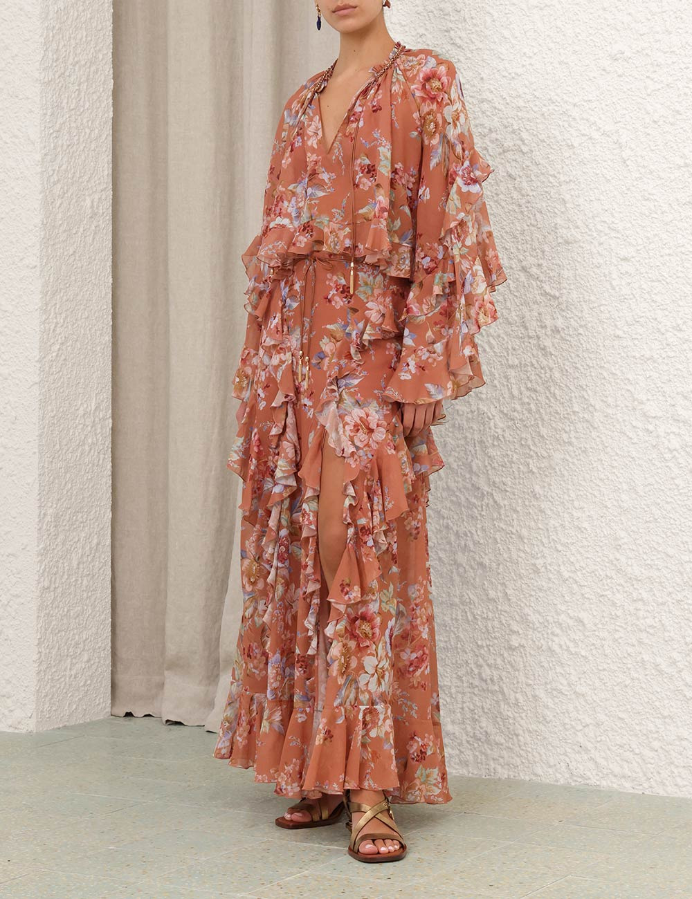 AWAKEN RUFFLE BLOUSE - 3