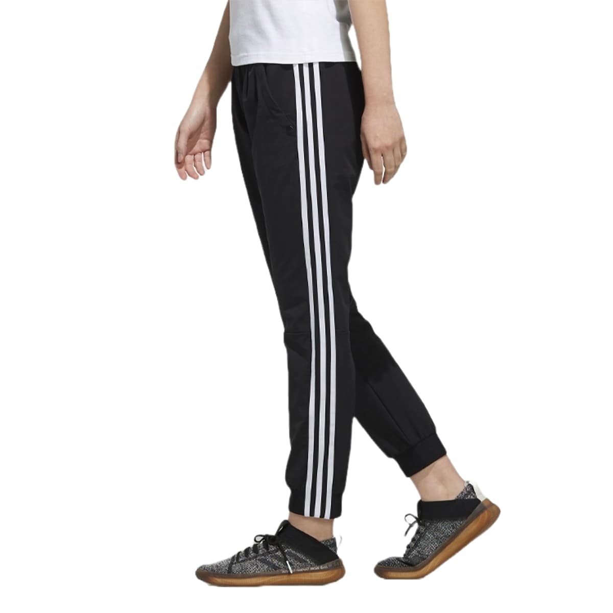 (WMNS) adidas 3-Stripes Pants 'Black White' EH3862 - 3