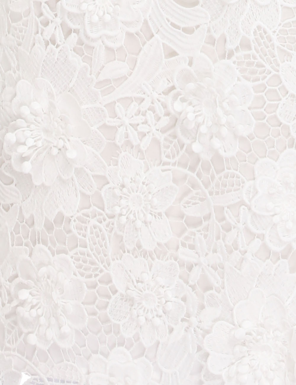 Zimmermann RAIE LACE FLOWER MINI DRESS | REVERSIBLE