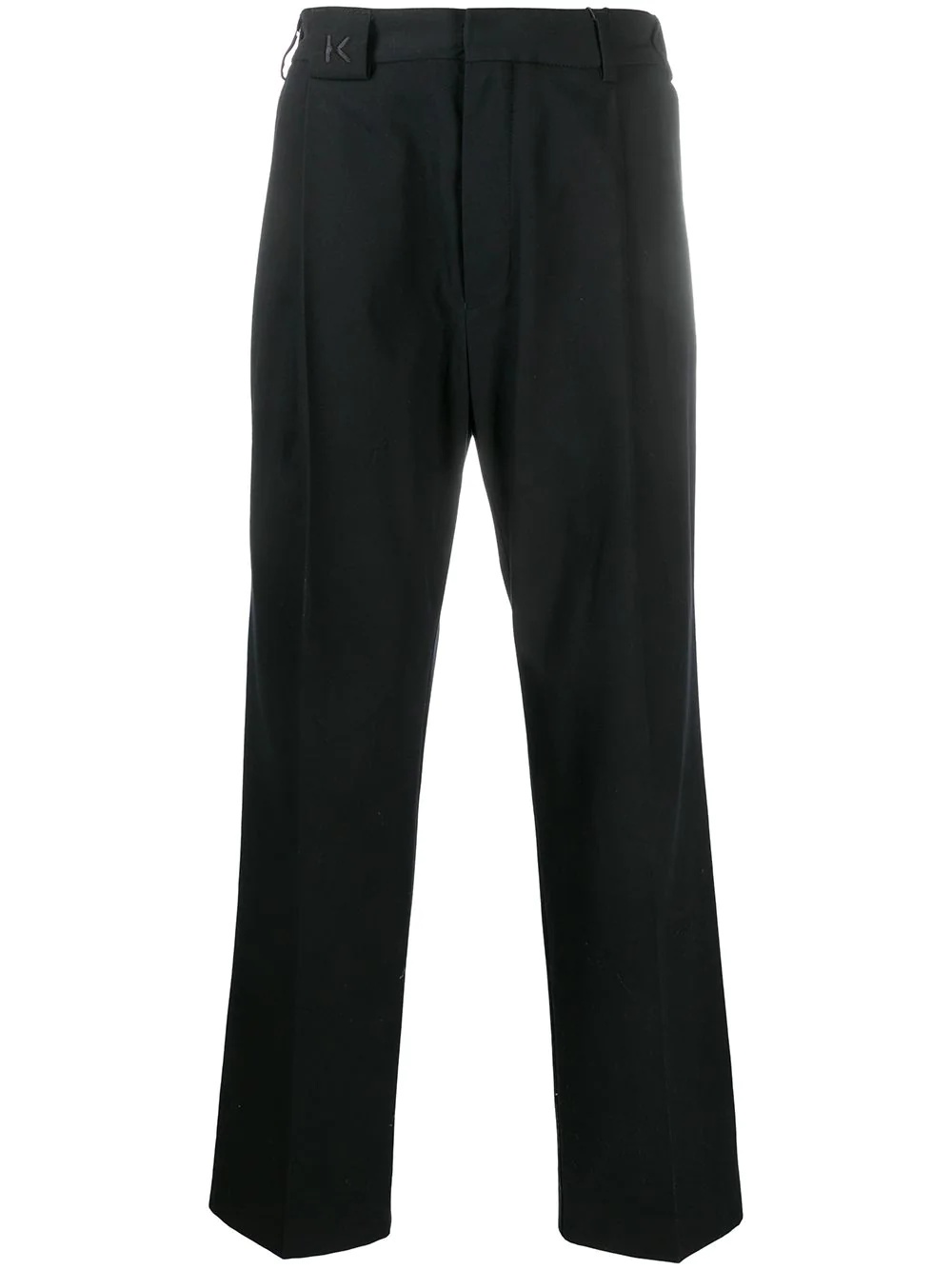 straight-leg tailored trousers - 1