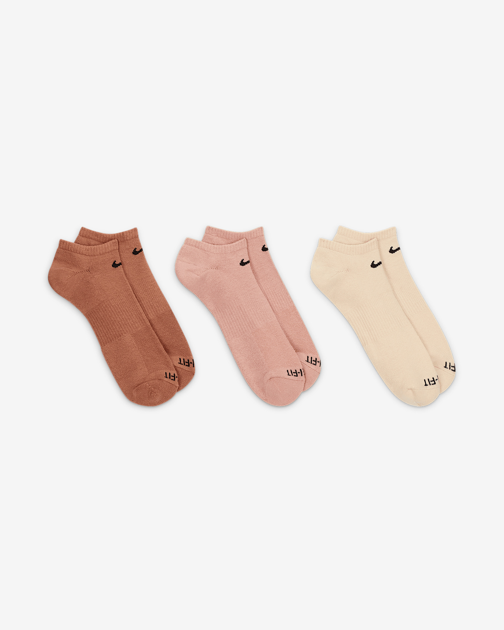 Nike Everyday Plus Cushion Training No-Show Socks (3 Pairs) - 3