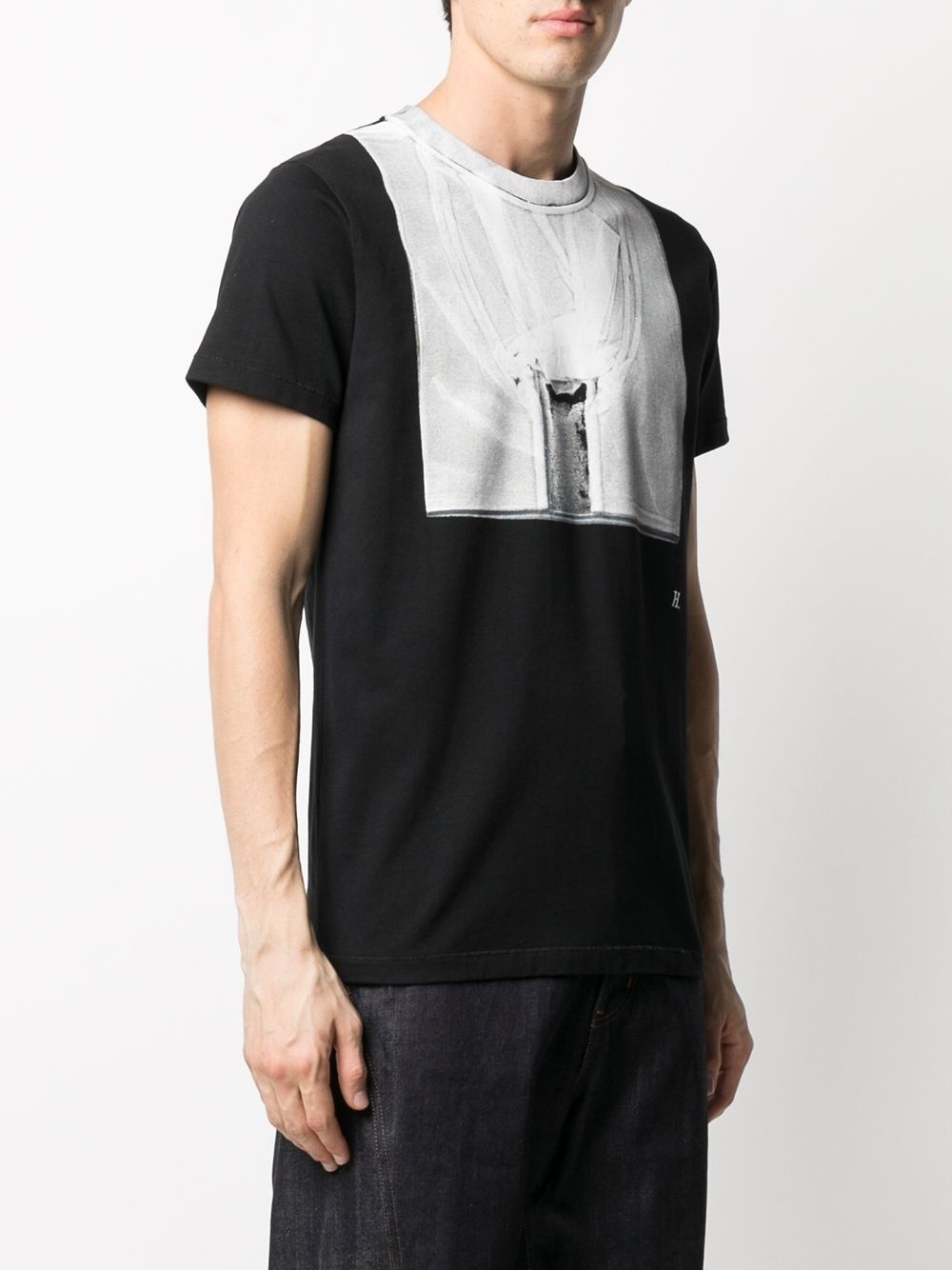 photograph-print cotton T-shirt - 4