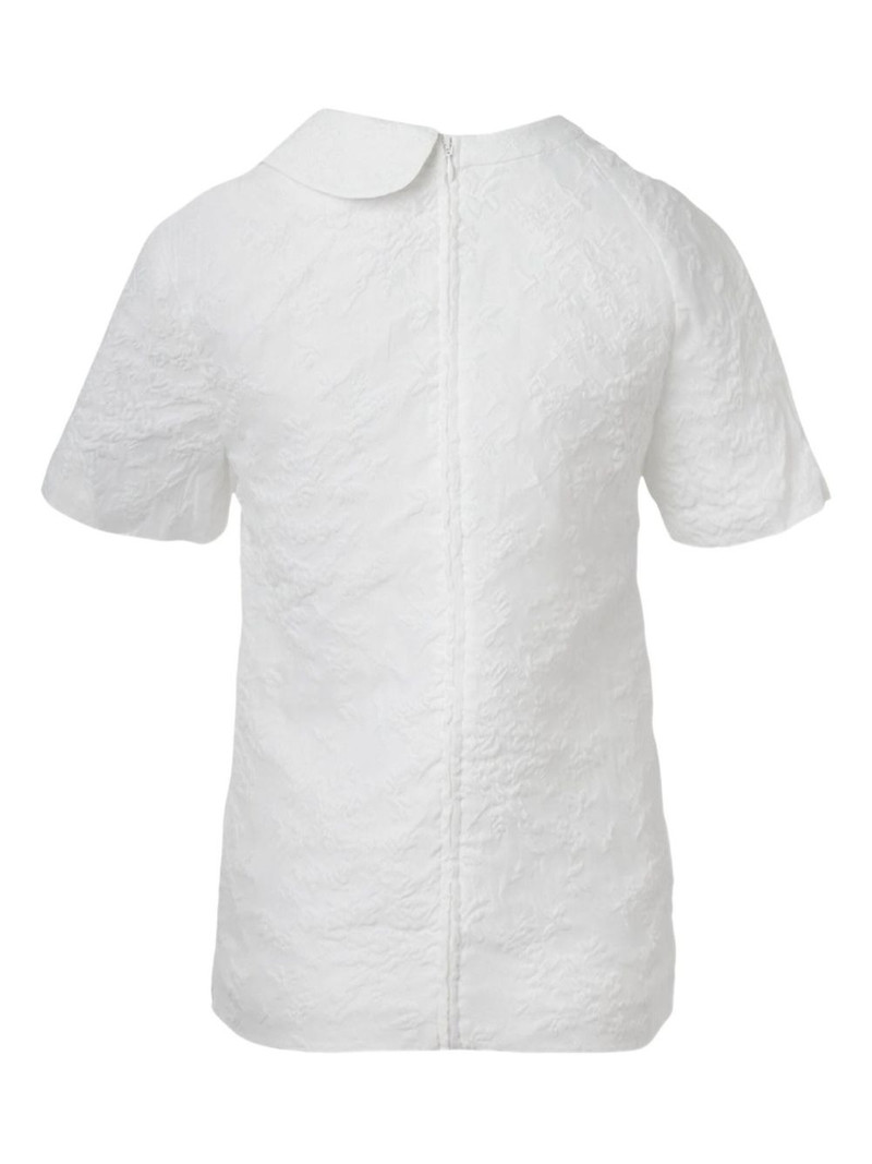 SHUSHU/TONG semi-peter pan collar top outlook