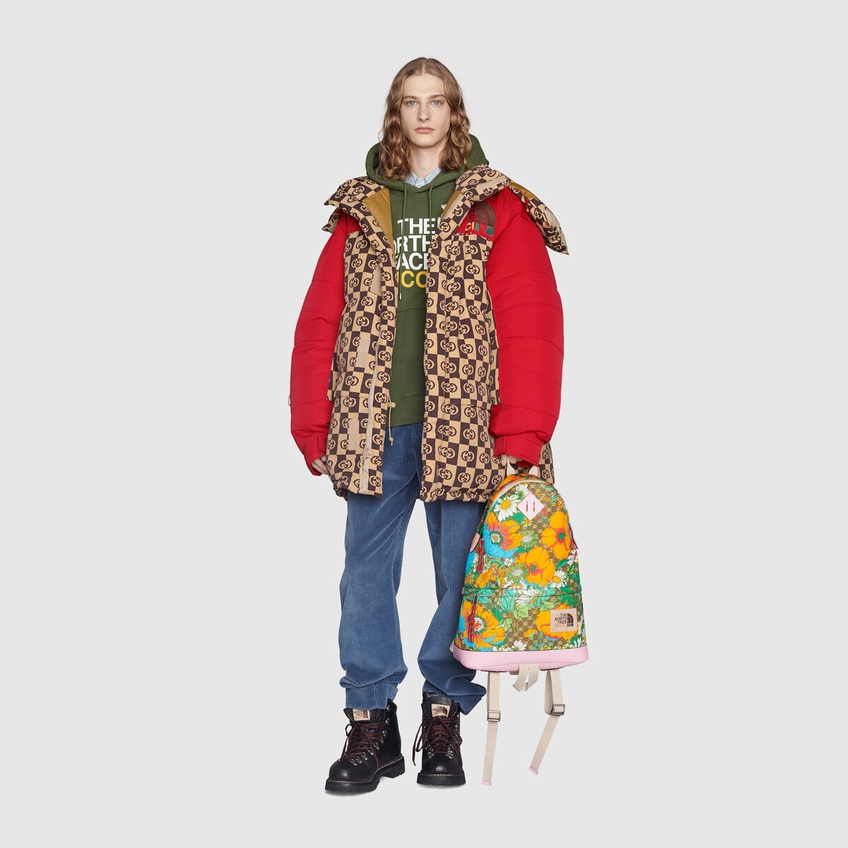 The North Face x Gucci down coat - 2